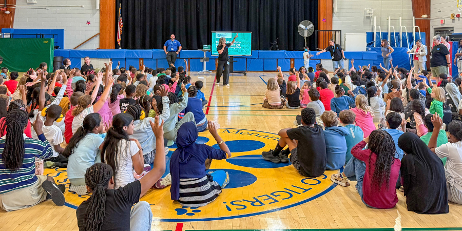 Whole school assembly for September.