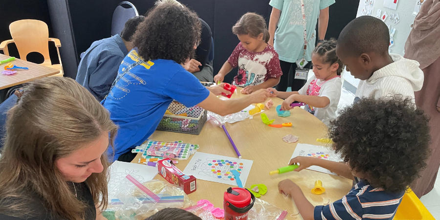 OT Group Students participate in an Occupational Therapy group