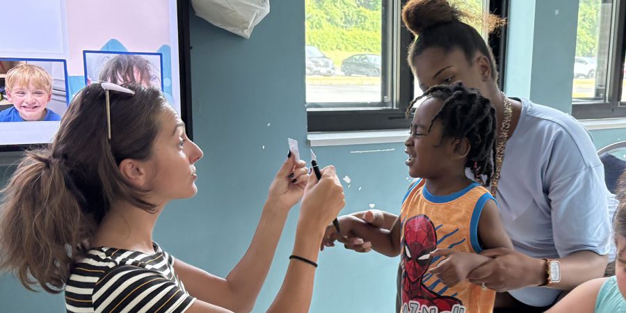 Summer learning - two teachers and a student