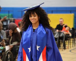 Student entering