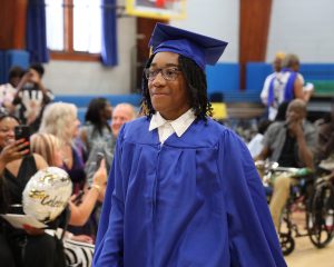 Student entering