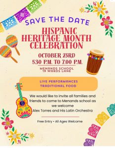 A Heritage Month flier