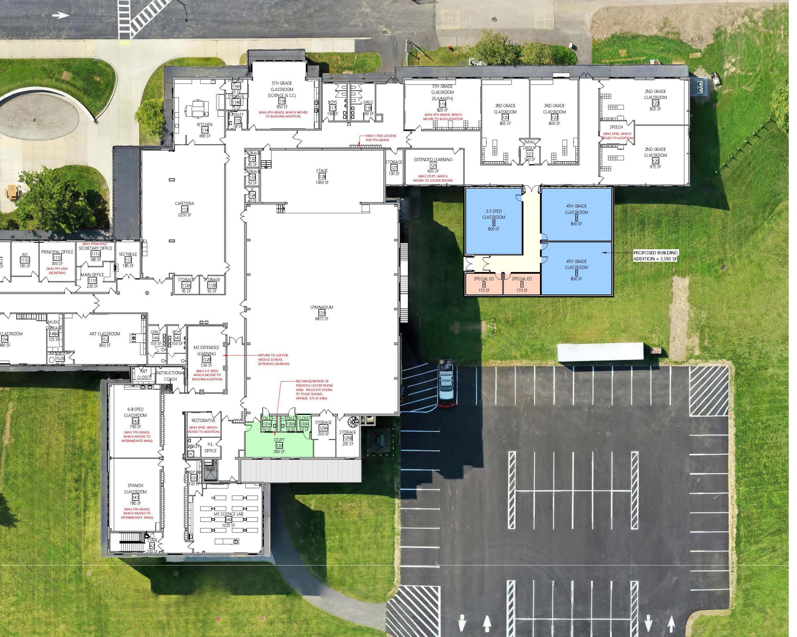 Montessori Elementary School - HK Architects, image size:2560x2047