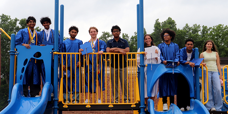 Some members of the Class of 2026 paid a visit to Menands School recently.